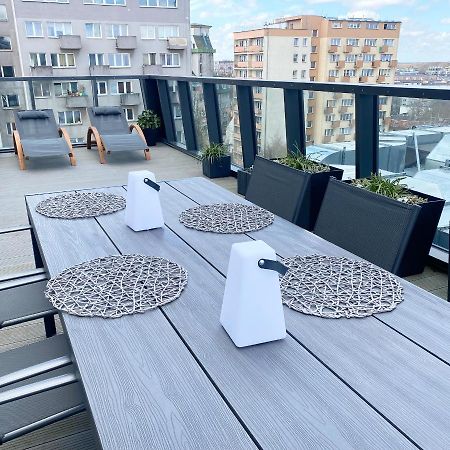 Hanza Tower Apartament Premium Plus Estetino Exterior foto