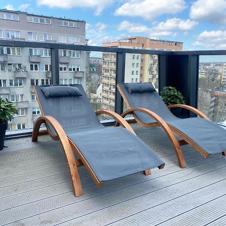 Hanza Tower Apartament Premium Plus Estetino Exterior foto