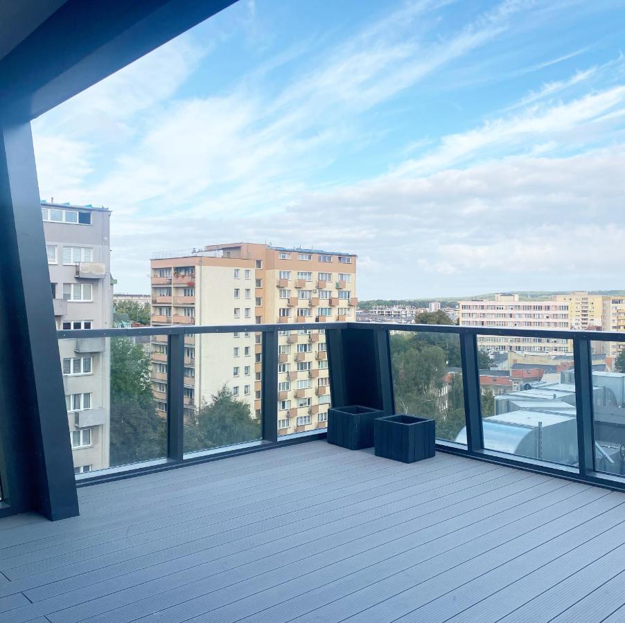Hanza Tower Apartament Premium Plus Estetino Exterior foto