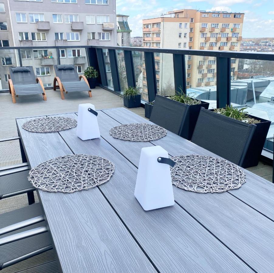 Hanza Tower Apartament Premium Plus Estetino Exterior foto